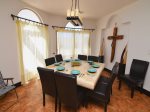 San Felipe Rental Beachfront Rental Home - Large kitchen table with chairs
